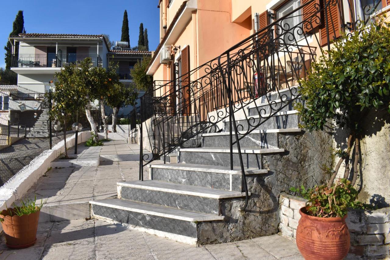 Maison Anna Corfu Holiday Apartments Ipsos Ngoại thất bức ảnh