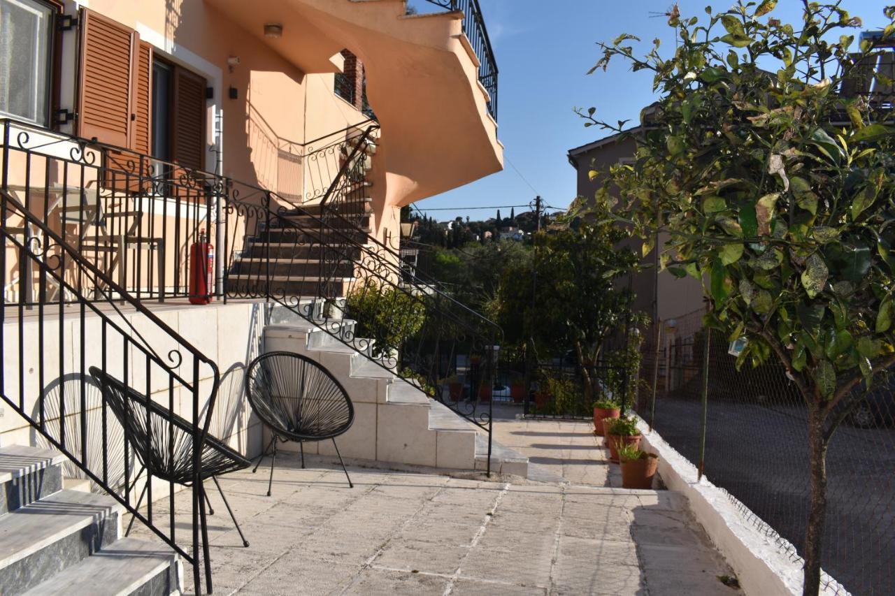 Maison Anna Corfu Holiday Apartments Ipsos Ngoại thất bức ảnh